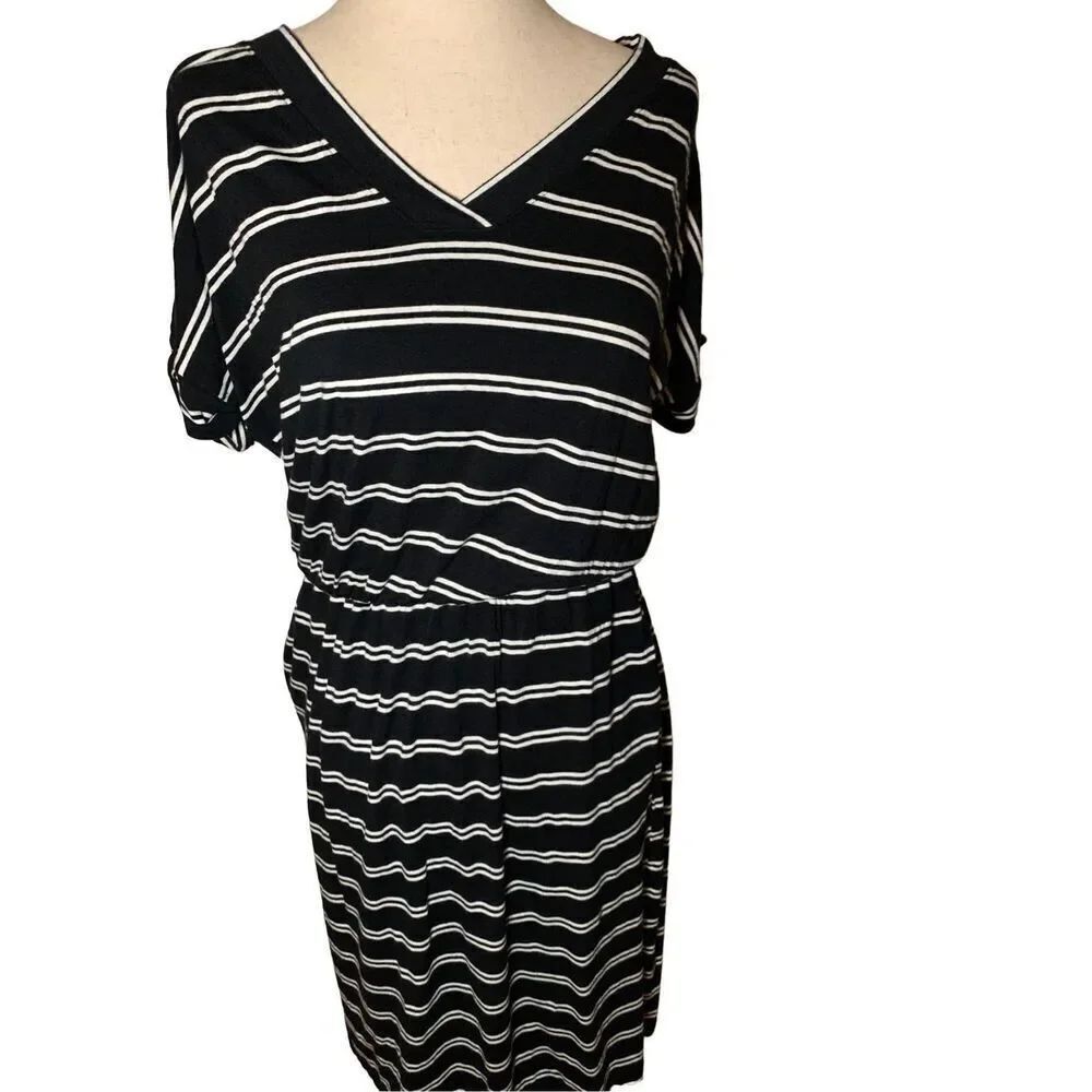 Banana republic size s Stipe summer dress